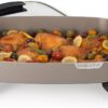Presto 06856 16-Inch Ceramic Electric Skillet, Grey