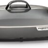 Presto 06858 16-Inch Slimline Electric Skillet with Glass Cover - Nonstick, Adjustable Temperature, Black