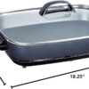 Presto 06858 16-Inch Slimline Electric Skillet with Glass Cover - Nonstick, Adjustable Temperature, Black