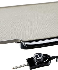 Presto 07062-22-Inch Ceramic Removable Handles Electric Griddle, Grey Ceramic