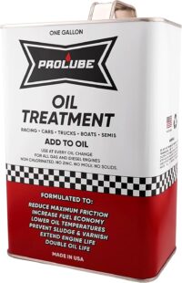 Prolube Oil Treatment - Engine Oil Additive for Gas & Diesel Engines - Reduces Wear, Noise, Vibration - Boosts Fuel Economy & Horsepower - Works on Transmissions & Differentials (1Gallon)