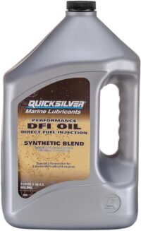 Quicksilver DFI 2-Stroke Marine Outboard Engine Oil, 1 Gallon