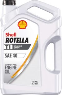 ROTELLA 550045381-3PK T1 40 1 Gal. 3pk. Cf/CF-2 Motor Diesel Oil, 1 Gallon, 3 Pack