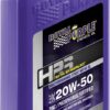 Royal Purple 32250 HPS 20W-50 High Performance Street Synthetic Motor Oil with Synerlec - 12 Quart