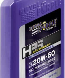 Royal Purple 32250 HPS 20W-50 High Performance Street Synthetic Motor Oil with Synerlec - 12 Quart
