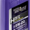 Royal Purple 32520 HPS 5W-20 High Performance Street Synthetic Motor Oil with Synerlec - 12 Quart