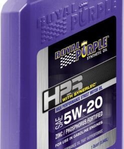 Royal Purple 32520 HPS 5W-20 High Performance Street Synthetic Motor Oil with Synerlec - 12 Quart