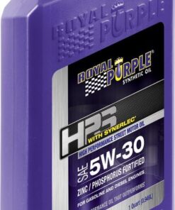 Royal Purple 32530 HPS 5W-30 High Performance Street Synthetic Motor Oil with Synerlec - 12 Quart