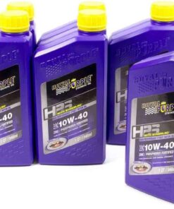 Royal Purple (36140-6PK HPS 10W-40 Synthetic Motor Oil with Synerlec Additive Technology - 1 Quart, (Case of 6)