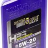 Royal Purple (36520-6PK HPS 5W-20 Synthetic Motor Oil with Synerlec Additive Technology - 1 Quart, (Case of 6)