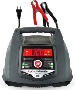 Schumacher Electric 6A Car Battery Charger and 100A Engine Starter, 5-in-1 Solution, Maintainer, 30A Boost, for 6V/12V Power Sport, Automotive, and Marine Batteries, SC1281