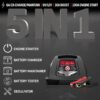 Schumacher Electric 6A Car Battery Charger and 100A Engine Starter, 5-in-1 Solution, Maintainer, 30A Boost, for 6V/12V Power Sport, Automotive, and Marine Batteries, SC1281
