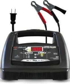 Schumacher Electric 6A Car Battery Charger and 100A Engine Starter, 6-in-1 Solution, Maintainer, 30A Boost, for 6V/12V Power Sport, Automotive, and Marine Batteries, SC1308