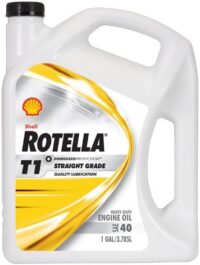 Shell ROTELLA 550019858-3PK T1 40 Heavy Duty Engine Diesel Oil - 1 Gallon Jug Pack of 3