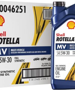 Shell Rotella MV Multi-Vehicle Full Synthetic 5W-30 Diesel Engine Oil, 1 Gallon (3 Pack)