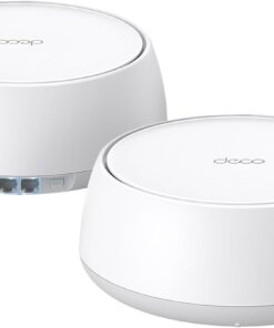TP-Link Deco 7 BE25 Dual-Band BE5000 WiFi 7 Mesh Wi-Fi System | 4-Stream 5 Gbps, 240 Mhz Channels | Covers up to 4,600 Sq.Ft | 2X 2.5G Ports Wired Backhaul | VPN,MLO, AI-Roaming, HomeShield, 2-Pack