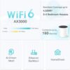 TP-Link Deco X55 AX3000 WiFi 6 Mesh System - Covers up to 4500 Sq.Ft, Replaces Wireless Router and Extender, 3 Gigabit Ports per Unit, Supports Ethernet Backhaul, Deco X55(2-Pack) TP-Link Deco X55 AX3000 WiFi 6 Mesh System - Covers up to 4500 Sq.Ft, Replaces Wireless Router and Extender, 3 Gigabit Ports per Unit, Supports Ethernet Backhaul, Deco X55(2-Pack)