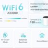 TP-Link Deco X55 AX3000 WiFi 6 Mesh System - Covers up to 6500 Sq.Ft, Replaces Wireless Router and Extender, 3 Gigabit Ports per Unit, Supports Ethernet Backhaul, Deco X55(3-Pack) TP-Link Deco X55 AX3000 WiFi 6 Mesh System - Covers up to 6500 Sq.Ft, Replaces Wireless Router and Extender, 3 Gigabit Ports per Unit, Supports Ethernet Backhaul, Deco X55(3-Pack)