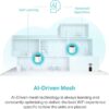 TP-Link Deco X55 AX3000 WiFi 6 Mesh System - Covers up to 6500 Sq.Ft, Replaces Wireless Router and Extender, 3 Gigabit Ports per Unit, Supports Ethernet Backhaul, Deco X55(3-Pack) TP-Link Deco X55 AX3000 WiFi 6 Mesh System - Covers up to 6500 Sq.Ft, Replaces Wireless Router and Extender, 3 Gigabit Ports per Unit, Supports Ethernet Backhaul, Deco X55(3-Pack)