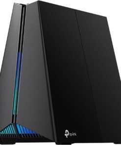 TP-Link Tri-Band AXE5400 Wi-Fi 6E Gaming Router Archer GXE75 | 6-Stream 5.4 Gbps | 1×2.5G + 4×1G Ports, USB 3.0 | Exclusive Acceleration, Gaming Port & Panel, RGB Lighting | EasyMesh, HomeShield