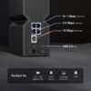 TP-Link Tri-Band BE15000 WiFi 7 Router Archer BE700 | 8-Stream 15Gbps | 1×10G+1×2.5G+2×1G Ports, USB 3.0 | 6 Internal Antennas | VPN Clients & Server | Easy-Mesh, MLO, Private IOT, Free Expert Support TP-Link Tri-Band BE15000 WiFi 7 Router Archer BE700 | 8-Stream 15Gbps | 1×10G+1×2.5G+2×1G Ports, USB 3.0 | 6 Internal Antennas | VPN Clients & Server | Easy-Mesh, MLO, Private IOT, Free Expert Support