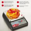 Taylor TE10FT 11-Pound Commercial Digital Portion Control Scale, 11 lb (5 kg) in 0.1 oz (1 g) Food and Cooking Scale, Tare and Hold Function, NSF, Stainless Steel Platform