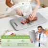 Titanium Cutting Board Set of 3, Titanium Cutting Boards for Kitchen, 100% Double-Sided Titanium Cutting Boards, Separate Raw and Cooked Food Areas, Non-Toxic, Dishwasher Safe (S+ M + L)