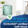 Tork Septic Safe Toilet Paper, White, 2-Ply 100% Recycled, Eco-Friendly, T24 Compatible 96 Rolls x 500 Sheets (TM1616S)