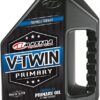 V-Twin Oil Change Kit Synthetic w/Black Filter, Twin Cam