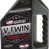 V-Twin Oil Change Kit Synthetic w/Black Filter, Twin Cam
