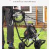 VEVOR 750W Stand Airless Paint Sprayer, 3000PSI High Efficiency Electric Airless Sprayer with Cart, Paint Sprayers for Home Interior and Exterior Furniture and Fences, Fine and Even Painting Effect