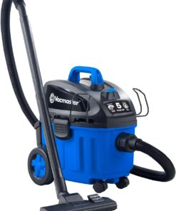 Vacmaster 4 Gallon, 5 Peak HP with 2-Stage Industrial Motor Wet/Dry Floor Vacuum, VF408, Blue