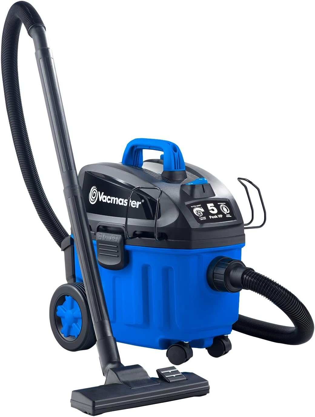 Vacmaster 4 Gallon, 5 Peak HP with 2-Stage Industrial Motor Wet Dry Floor Vacuum, VF408, Blue Vacmaster 4 Gallon, 5 Peak HP with 2-Stage Industrial Motor Wet/Dry Floor Vacuum, VF408, Blue