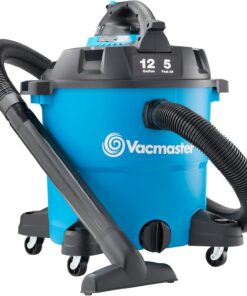 Vacmaster Blue Line 12-Gallon* 5 Peak HP† Wet/Dry Vacuum with Detachable Blower VBV1210