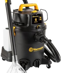 Vacmaster VK609PFR 0201 6 Gallon 5.5 Peak HP 3-in-1 Wet/Dry/Upholstery Shampoo Vacuum Cleaner