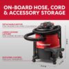 Vacmaster Wet/Dry Vacuum with Detachable Blower 6 Gallon 5 Peak HP-VBVB611PF 1101 Vacmaster Wet/Dry Vacuum with Detachable Blower 6 Gallon 5 Peak HP-VBVB611PF 1101