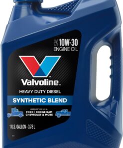Valvoline Heavy Duty Synthetic Blend 10W-30 Diesel Engine Oil 1 GA, Case of 3