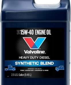 Valvoline Heavy Duty Synthetic Blend 15W-40 Diesel Engine Oil 2.5 Gallon