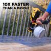 Wagner Spraytech 02419307 FLEXiO 595 Handheld HVLP Paint Sprayer, Sprays Most Unthinned Latex, Includes Two Nozzles - iSpray & Detail Finish Nozzle, Complete Adjustability, Lightweight Design