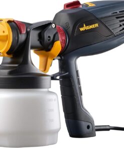 Wagner Spraytech 0529011 FLEXiO 570 Handheld HVLP Paint Sprayer, Sprays Most Unthinned Latex, Includes iSpray Nozzle, Complete Adjustability for All Needs Multi-Colored