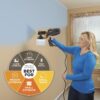 Wagner Spraytech 0529011 FLEXiO 570 Handheld HVLP Paint Sprayer, Sprays Most Unthinned Latex, Includes iSpray Nozzle, Complete Adjustability for All Needs Multi-Colored