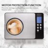 Whynter Ice Cream Maker Machine & Yogurt Automatic 2 Qt. with Built-In Compressor, LCD Digital Display & Timer, No Pre-Freezing, ICM-220SSY, Stainless Steel Whynter Ice Cream Maker Machine & Yogurt Automatic 2 Qt. with Built-In Compressor, LCD Digital Display & Timer, No Pre-Freezing, ICM-220SSY, Stainless Steel