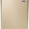 Whynter Upright Freezer with Lock, 2.1 Cu. Ft. Small Freezer Mini Freezer for Bedrooms, Dorms, Garages, Offices, CUF-210SSG, Rose Gold