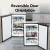 Whynter Upright Freezer with Lock, 2.1 Cu. Ft. Small Freezer Mini Freezer for Bedrooms, Dorms, Garages, Offices, CUF-210SSG, Rose Gold Whynter Upright Freezer with Lock, 2.1 Cu. Ft. Small Freezer Mini Freezer for Bedrooms, Dorms, Garages, Offices, CUF-210SSG, Rose Gold