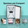 Whynter Upright Freezer with Lock, 2.1 Cu. Ft. Small Freezer Mini Freezer for Bedrooms, Dorms, Garages, Offices, CUF-210SSG, Rose Gold Whynter Upright Freezer with Lock, 2.1 Cu. Ft. Small Freezer Mini Freezer for Bedrooms, Dorms, Garages, Offices, CUF-210SSG, Rose Gold