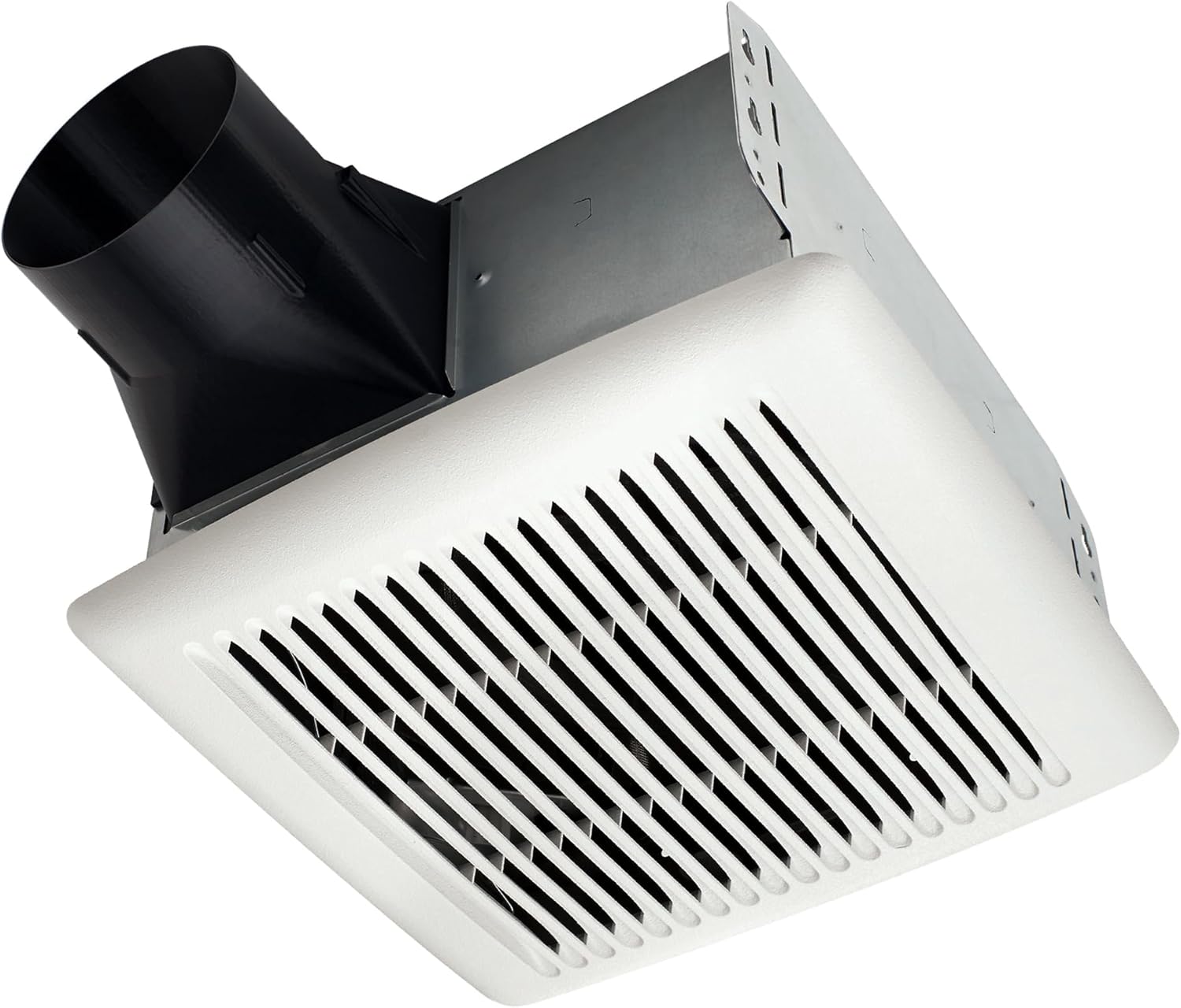 Broan-NuTone AE50 Ventilation Fan with Roomside Installation, ENERGY STAR Certified, Ceiling or Wall Mount, 50 CFM, 0.5 Sones, White Broan-NuTone AE50 Ventilation Fan with Roomside Installation, ENERGY STAR Certified, Ceiling or Wall Mount, 50 CFM, 0.5 Sones, White