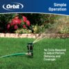10-Pack Orbit 58573N H2O-6 Gear Drive Sprinkler - Versatile Gear Drive for Efficient Lawn Watering
