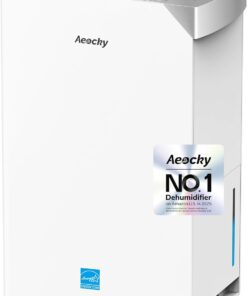 105 Pint/D Energy Star Dehumidifier, AEOCKY #1 Dehumidifier Brand Verified by Stackline, 5500 Sq.Ft Compressor Dehumidifiers with Drain Hose, for Basement, Bedroom, Home, Bathroom, Garage, Large Room