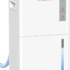 1500 Sq.ft Dehumidifier for Basement, Trazico 21 Pint Quiet Dehumidifiers for Home with Drain Hose, Smart Humidity Control, 3 Modes, 24H Timer, Auto Defrost, for Large Room, Bedroom, and Bathroom