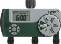 2-Pack Orbit 56082 3-Outlet Programmable Digital Hose Watering Timer
